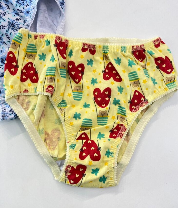 fernandaramoskids com br Kit 3 Calcinhas Infantil Feminina de Algodão Estampadas4