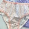 fernandaramoskids com br Kit 3 Calcinhas Infantil Feminina em Algodão Bolinhas2