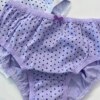 fernandaramoskids com br Kit 3 Calcinhas Infantil Feminina em Algodão Bolinhas3