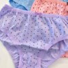 fernandaramoskids com br Kit 3 Calcinhas Infantil Feminina Poá em Algodão5