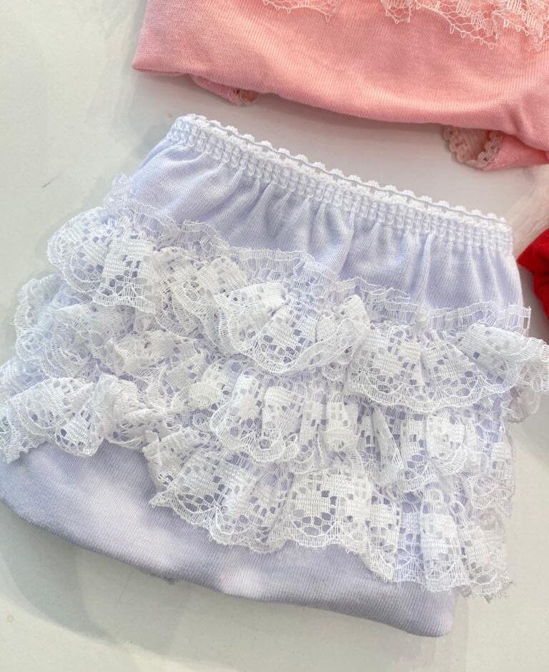 fernandaramoskids com br Kit Calcinha Infantil Feminina com Detalhe em Renda6