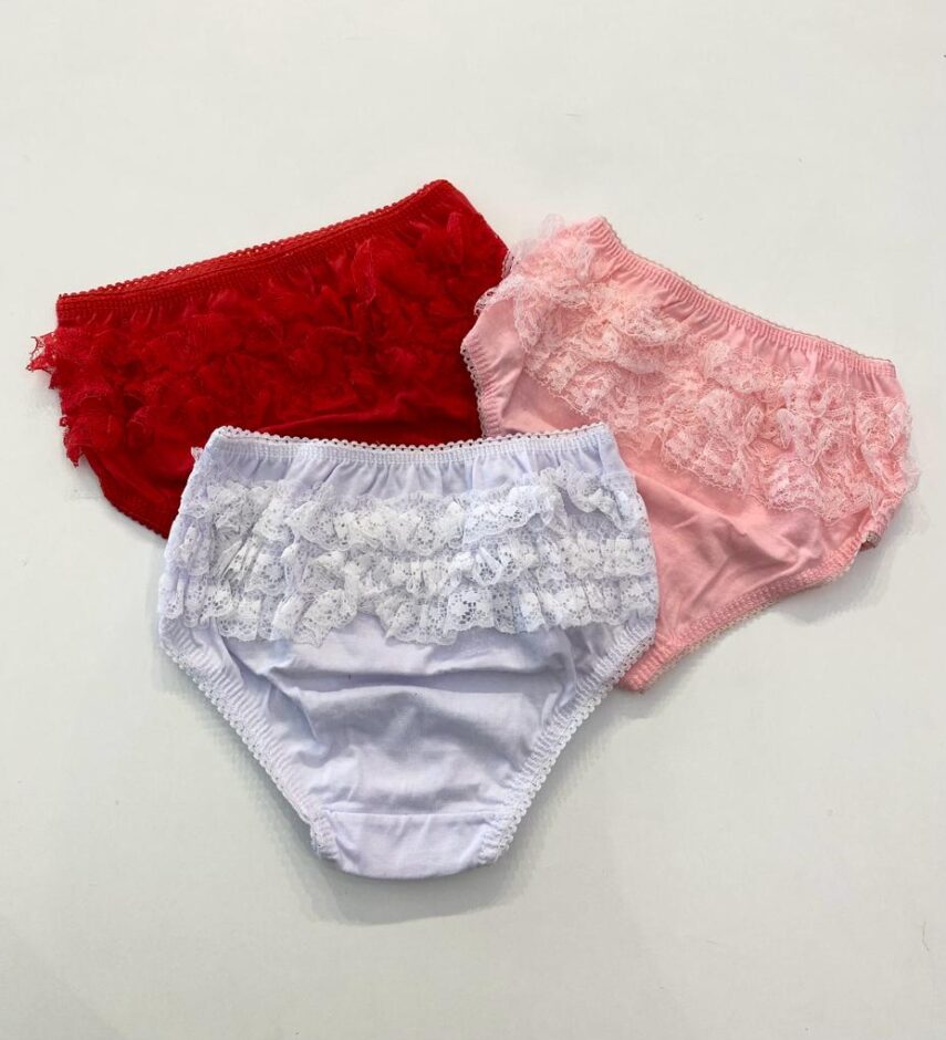 fernandaramoskids com br Kit Calcinha Infantil Feminina com Detalhe em Renda8