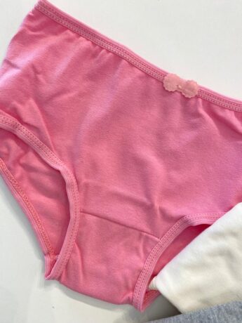 fernandaramoskids com br Kit Calcinha Infantil Feminina de Algodão com Elastano Coloridas2