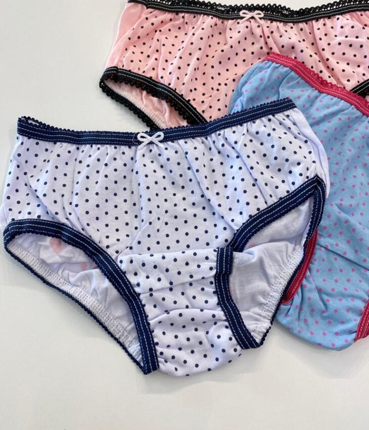 fernandaramoskids com br Kit Calcinha Infantil Feminina Estampada1