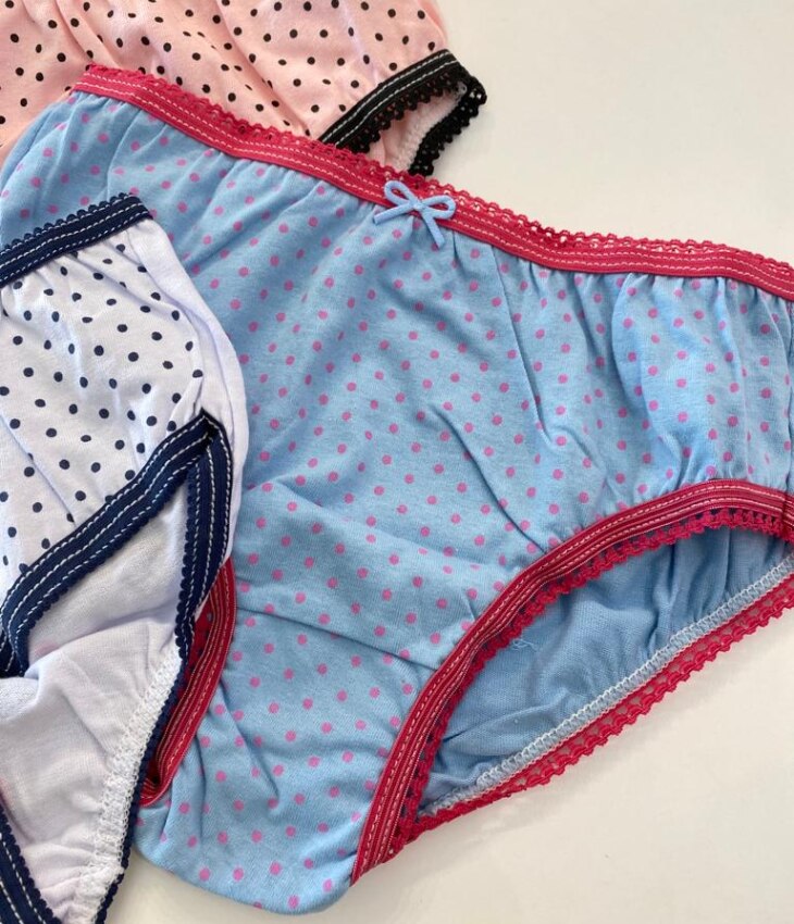 fernandaramoskids com br Kit Calcinha Infantil Feminina Estampada2