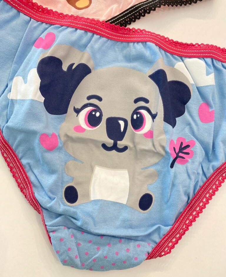 fernandaramoskids com br Kit Calcinha Infantil Feminina Estampada7