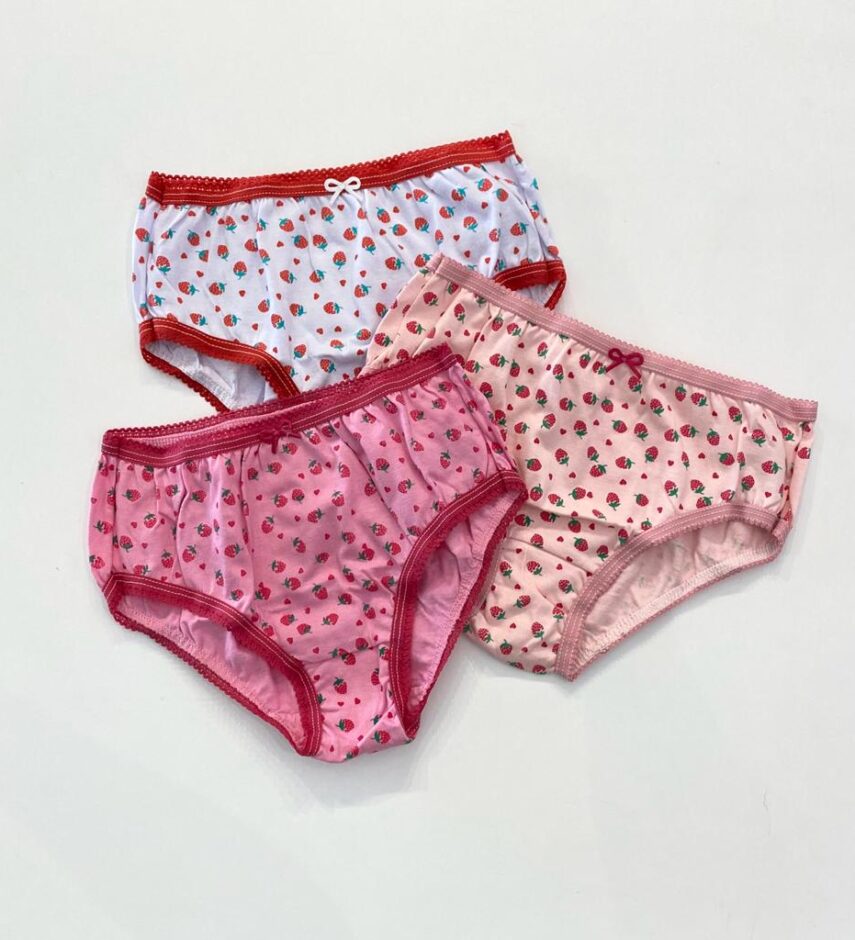 fernandaramoskids com br Kit Calcinha Infantil Feminina Estampada com Lacinho3