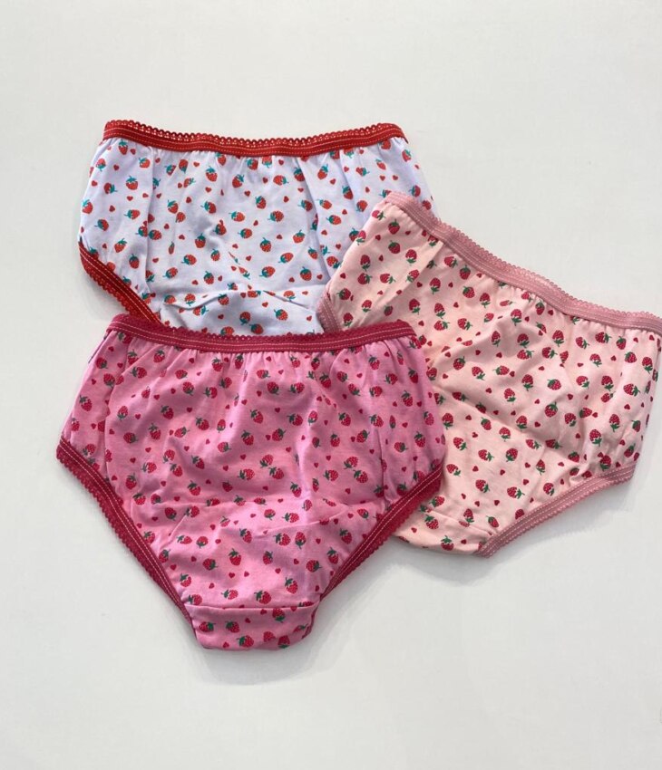 fernandaramoskids com br Kit Calcinha Infantil Feminina Estampada com Lacinho7