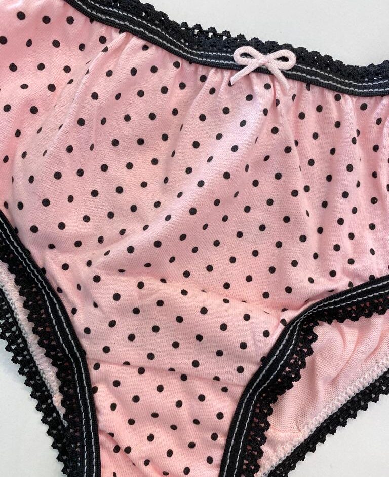 fernandaramoskids com br Kit Calcinha Infantil Feminina Estampada de Bolinhas3