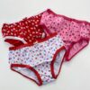 Kit Calcinha Infantil Feminina Estampada Moranguinhos Fernanda Ramos Kids
