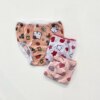 fernandaramoskids com br Kit Calcinha Infantil Feminina Estampada Salmão, Branca e Rosa1