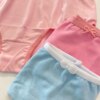 fernandaramoskids com br Kit Calcinha Infantil Feminina Rosa e Azul com Lacinho1
