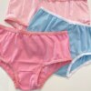fernandaramoskids com br Kit Calcinha Infantil Feminina Rosa e Azul com Lacinho3
