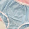 fernandaramoskids com br Kit Calcinha Infantil Feminina Rosa e Azul com Lacinho5