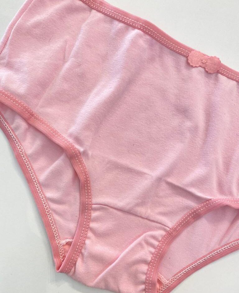 fernandaramoskids com br Kit Calcinha Infantil Feminina Rosa e Azul com Lacinho6