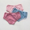 fernandaramoskids com br Kit Calcinha Infantil Feminina Rosa e Azul com Lacinho7