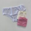 Kit com 3 Calcinhas Infantil Feminina Coloridas Fernanda Ramos Kids