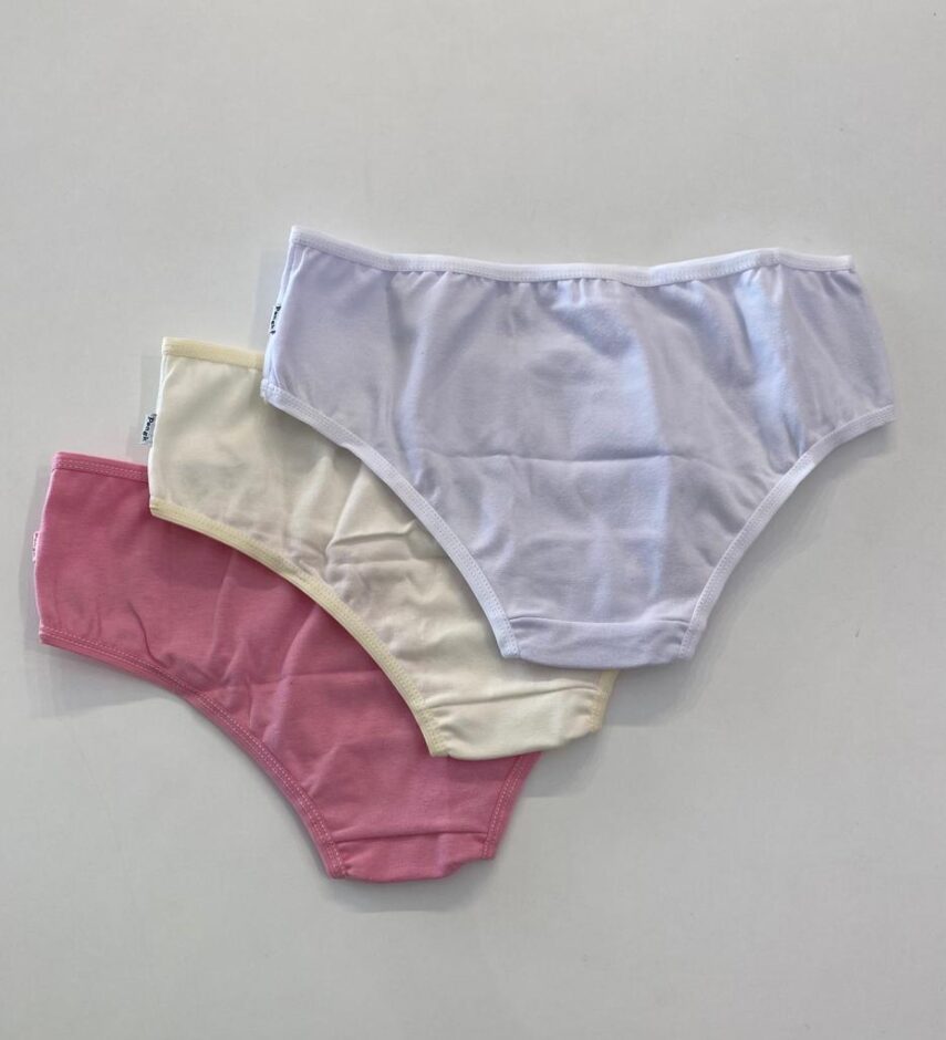 fernandaramoskids com br Kit com 3 Calcinhas Infantil Feminina Coloridas4