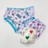Kit com 3 Calcinhas Infantil Feminina Estampadas Fernanda Ramos Kids