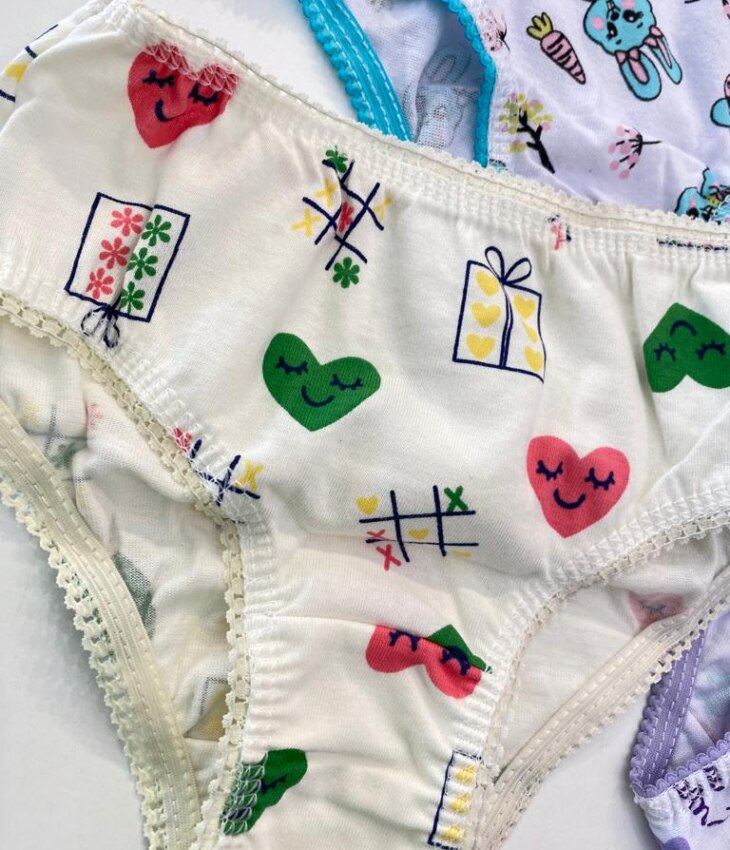 fernandaramoskids com br Kit com 3 Calcinhas Infantil Feminina Estampadas4