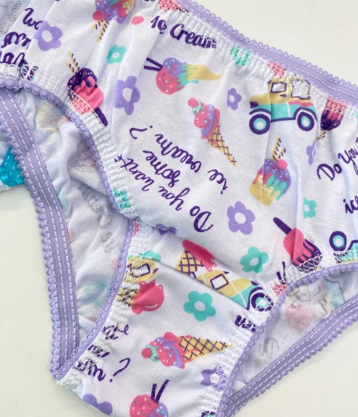 fernandaramoskids com br Kit com 3 Calcinhas Infantil Feminina Estampadas5