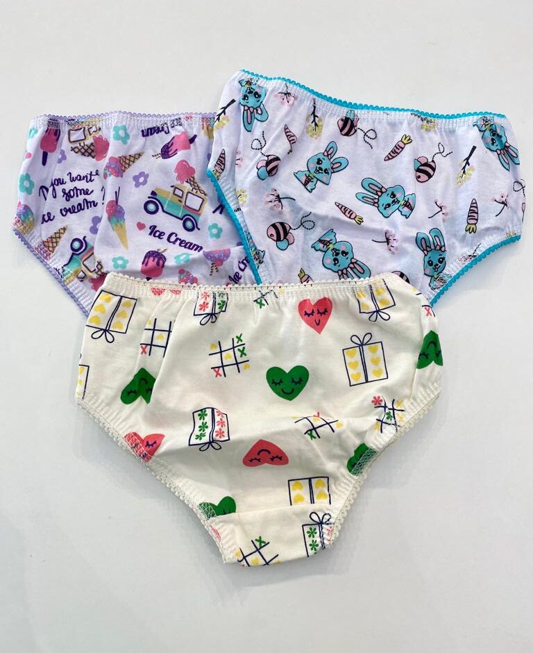 fernandaramoskids com br Kit com 3 Calcinhas Infantil Feminina Estampadas7