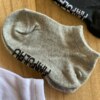 fernandaramoskids com br Kit Meia Invisível Masculina Preta, Cinza e Branca2