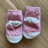 fernandaramoskids com br Meia Infantil Feminina Antiderrapante Rosé com Bichinho5