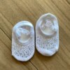 fernandaramoskids com br Meia Infantil Feminina Sapatilha Branca com Strass3