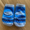 fernandaramoskids com br Meia Infantil Masculina Antiderrapante Azul com Gatinho5