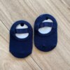 fernandaramoskids com br Meia Infantil Sapatilha Azul Marinho4