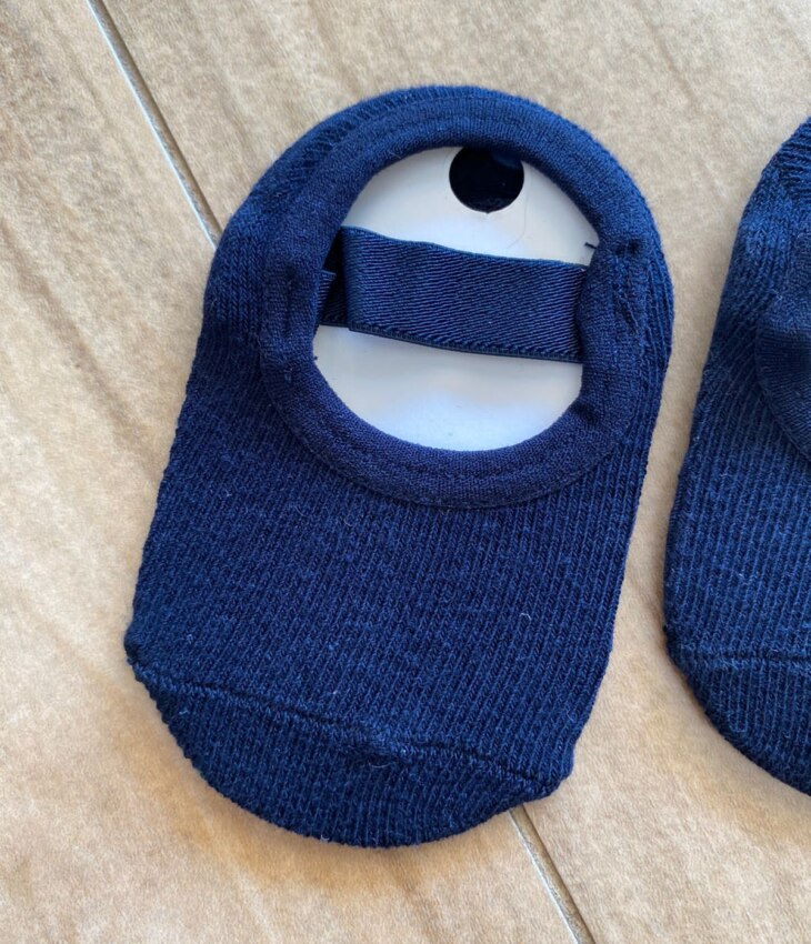 fernandaramoskids com br Meia Infantil Sapatilha Azul Marinho5