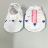 Meia Infantil Sapatilha Feminina Antiderrapante com Corações Fernanda Ramos Kids