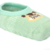 Meia Infantil Sapatilha Masculina Antiderrapante Verde Estampada Fernanda Ramos Kids