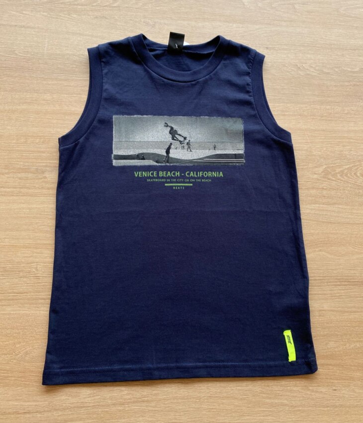 fernandaramoskids com br Regata Masculina Juvenil Venice Beach Azul Marinho1