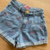 fernandaramoskids com br Short Infantil Feminino Jeans com Detalhe Bordado de Coração1