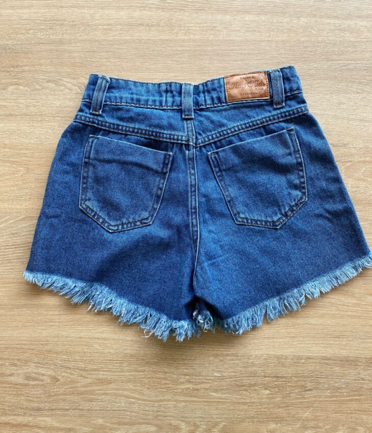 fernandaramoskids com br Short Infantil Feminino Jeans com Detalhe Bordado de Coração Pink2