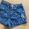 fernandaramoskids com br Short Infantil Feminino Jeans Destroyd com Pedrarias1