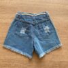 fernandaramoskids com br Short Infantil Feminino Jeans Destroyed com Cordão1