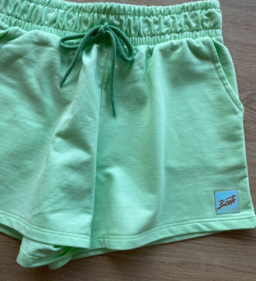 fernandaramoskids com br Short Infantil Feminino Juvenil com Bolsos Verde1