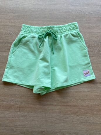 Short Infantil Feminino Juvenil com Bolsos Verde Fernanda Ramos kids