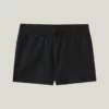 Short Tradicional Feminino Infantil Preto Fernanda Ramos Kids