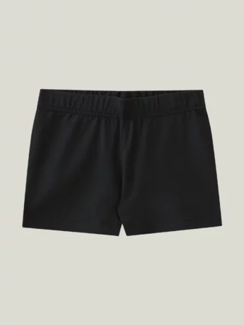 Short Tradicional Feminino Infantil Preto Fernanda Ramos Kids