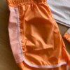 fernandaramoskids com br Trijunto Infantil Feminino Top Alça, Short Laranja e Sobreposição3