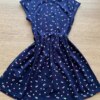 fernandaramoskids com br Vestido Infantil Feminino Azul Marinho com Corações Coloridos2