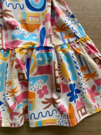fernandaramoskids com br Vestido Infantil Feminino Evasê Estampado Fundo Off White1