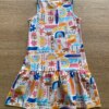 fernandaramoskids com br Vestido Infantil Feminino Evasê Estampado Fundo Off White3