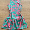fernandaramoskids com br Vestido Infantil Feminino Evasê Estampado Fundo Rosa2
