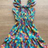 fernandaramoskids com br Vestido Infantil Feminino Manga com Babado Estampa Floral2