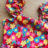 fernandaramoskids com br Vestido Infantil Feminino Manga com Babado Estampado Fundo Pink1